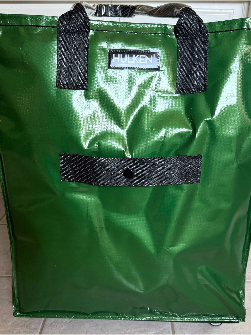 Hulken Metalliac Green  Signature Rolling Tote Bag - Picture 10 of 13